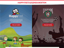 Tablet Screenshot of happyfeetboston.com